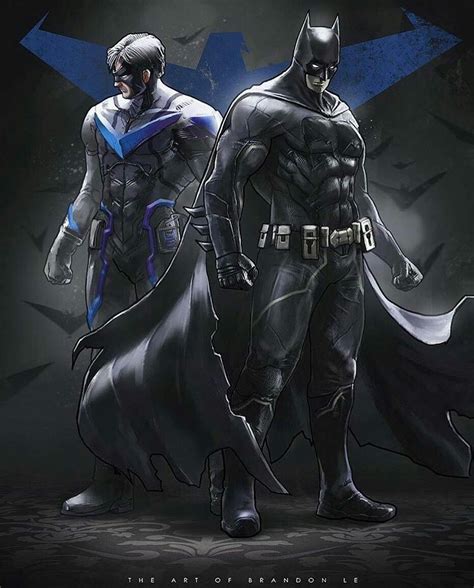 nightwing and batman comicness batman batman universe marvel comics