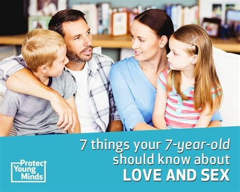 7 Things Your Seven Year Old Should Know About Love And