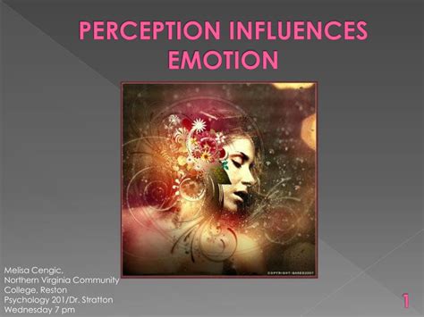 ppt perception influences emotion powerpoint presentation free
