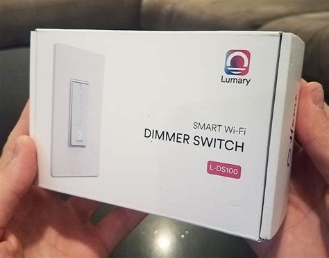 product review lumary smart dimmer switch