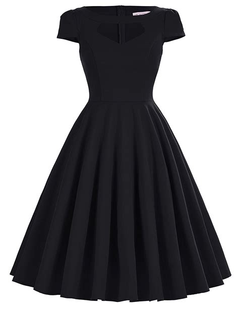 50s Vintage Rockabilly Kleid Swing Kleid Blumenkleid Damen Partykleider