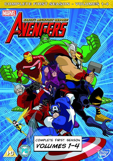 buy dvd avengers earth s mightiest heroes vol 1 4
