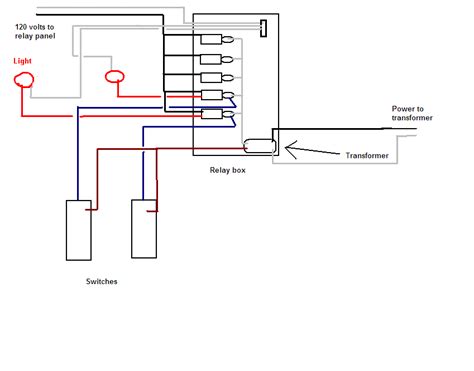 voltage landscape wiring diagram   wire outdoor  voltage lighting part