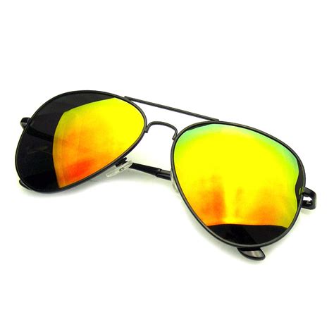 aviator sunglasses polarized full mirror flash revo polarized aviator