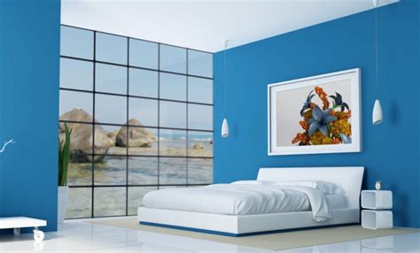 kumpulan desain kamar tidur warna biru terbaru desain cantik