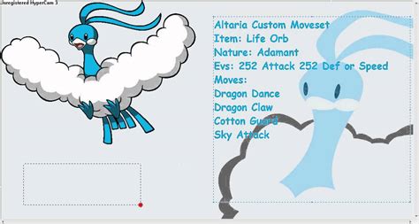 moveset  altaria youtube