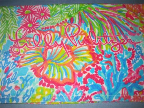Lilly Pulitzer Beach Towel In Multi Lovers Coral For Sale Online Ebay