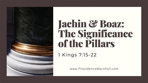 kings   jachin boaz  significance   pillars youtube