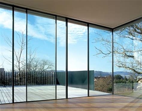 Architectural Glass Sky Frame Insulated Sliding Windows