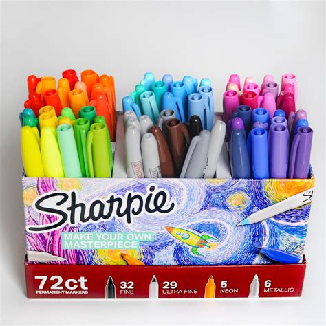 count ultimate collection sharpie permanent markers jennys crayon