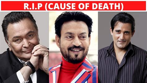 10 Famous Bollywood Actors Who Died Recently Irrfan Khan Rishi