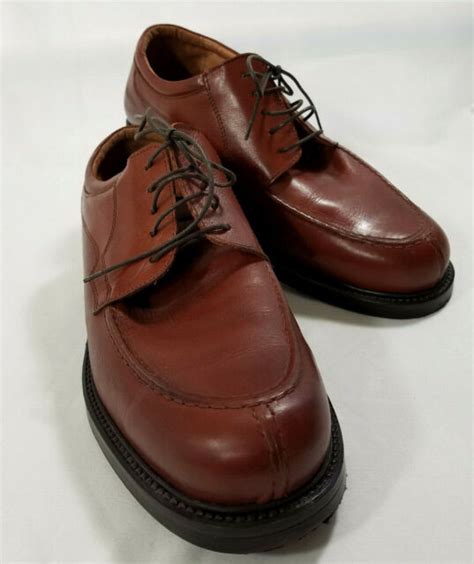 Men S Bill Blass Dress Shoes Leather Made In Italy Size 9 5 Ebay