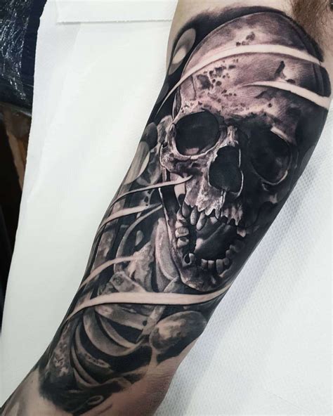 black  gray detailed tattoo realism  nick imms inkppl