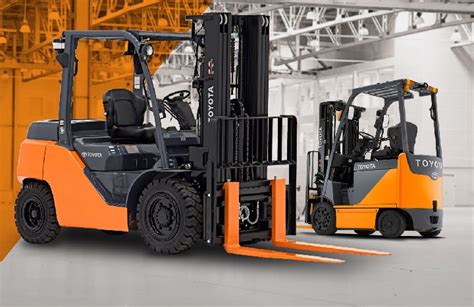 series toyota forklifts setting  standards truck