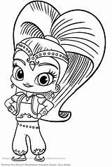Shine Shimmer Coloring Pages Drawing Printable Drawings Print Zeta Princess Paintingvalley Club sketch template