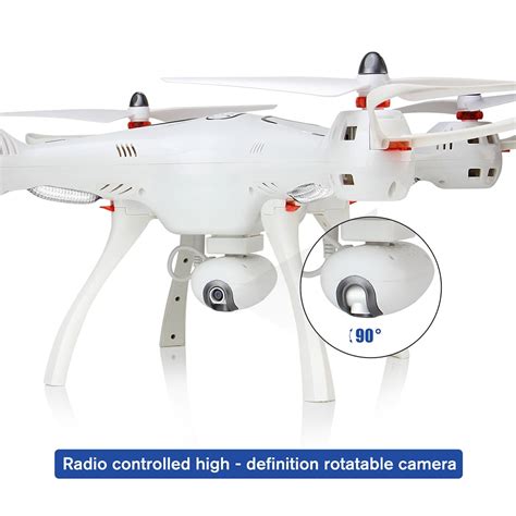 solid white design p hd camera drone