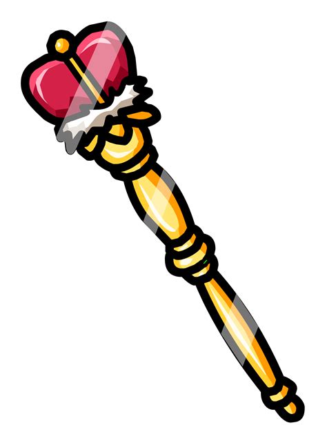 royal scepter pin club penguin wiki fandom powered  wikia