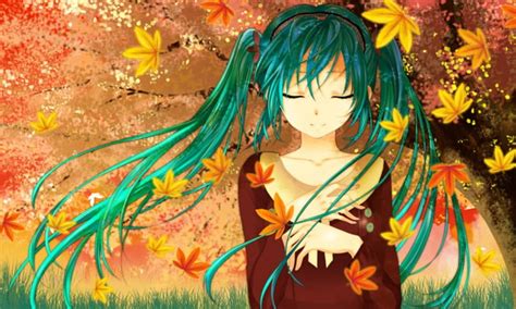 720p free download autumn pretty hatsune miku bonito sweet