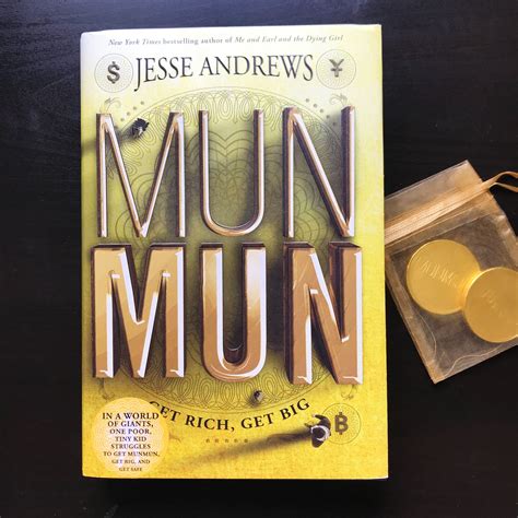 we re spending the week with our book date munmun by jesse andrews