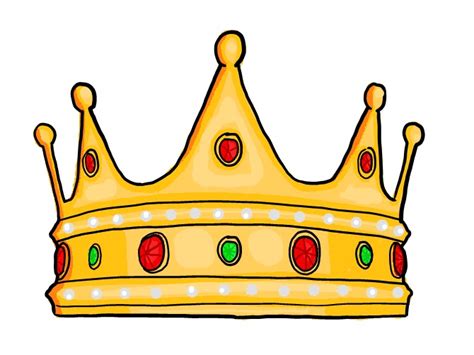 king crown template clipart