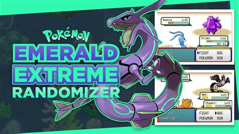 pokemon emerald extreme randomizer  pokeharbor