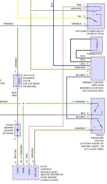 ac relay    wiring diagram   traces