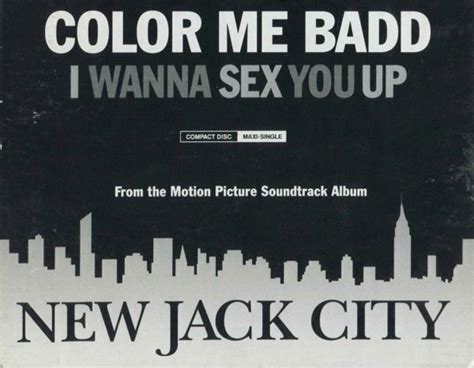 I Wanna Sex You Up Cds 1991 Randb Color Me Badd