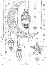 Ramadan Coloring Pages Kids Print Device Save sketch template