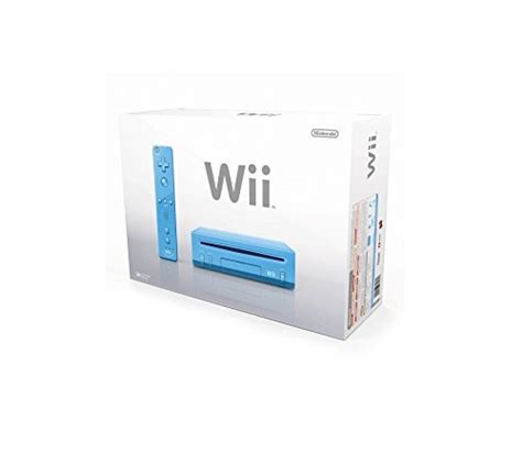 nintendo wii blue console electronics video game consoles home game consoles consoles