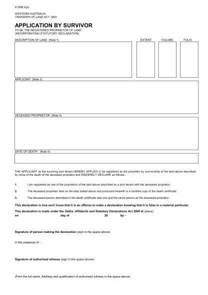statutory declaration forms nsw page    edit