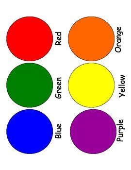 color sorting mat actividades del color ensenanza de colores