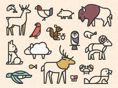 image result  simple animals animal icon animal drawings easy