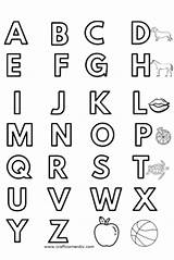 Alphabet Coloring Sheet Pages Educational sketch template