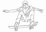 Skateboard Colorare Disegno Skaten Skater Skateboarding Patinar Andare Sullo Malvorlage Ausmalbilder Ollie Ausmalbild Ausdrucken Educolor Educima Schulbilder Bild Herunterladen Abbildung sketch template