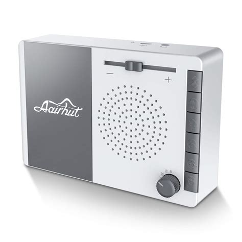 aairhut portable sound machine  real snooze poc network tech