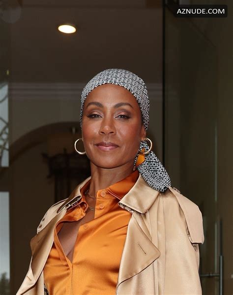 Jada Pinkett Smith Arrives At Asia House Wearing Trench
