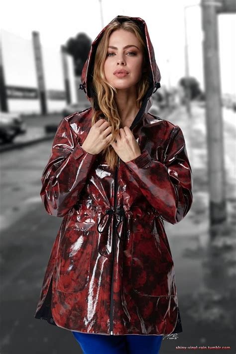 shiny raincoat regenkleidung regenjacke