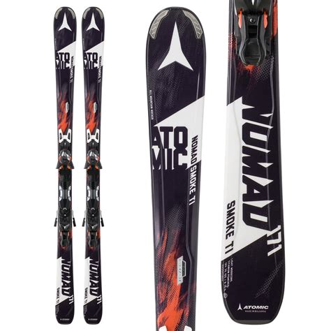 atomic nomad smoke ti skis xto  skis bindings lange sx  ski boots  evo outlet