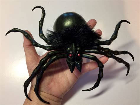 rubber spiders plastic spider creepy crawlers vintage toy spider dime store toy plastic
