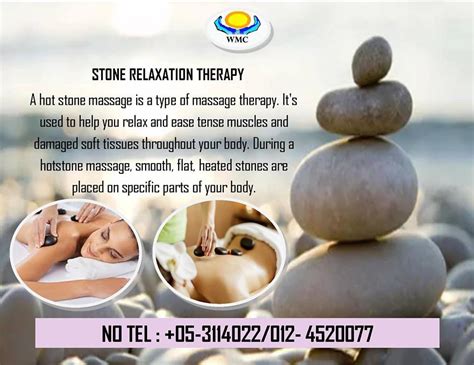 a hot stone massage is a type of massage therapy it s used to help you