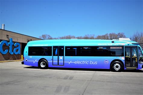 cta unveils  electric buses  part  citys green initiatives press releases news cta