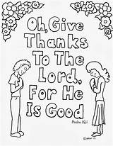 Psalm Psalms Lord Good Verse Coloringpagesbymradron Adron sketch template