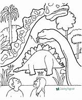 Coloring Dinosaur Pages Dinosaurs Color Print Printable Kids Colouring Printing Help Comments sketch template