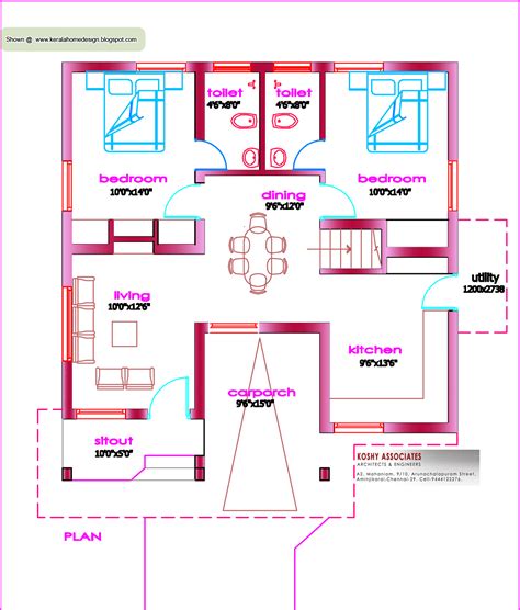 single floor house plan  sq ft architecture house plans