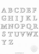 Alfabeto Lettere Tuttodisegni sketch template