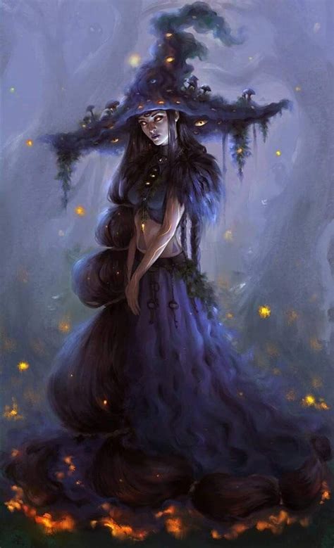 pin  brigitte blanchard  sorciere witch art fantasy witch witch