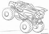 Monster Truck Coloring Batman Pages Printable Color sketch template