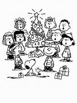 Charlie Brown Christmas Coloring Peanuts Pages Snoopy Characters Drawing Clipart Printable Color Cartoon Getcolorings Popular Drawings Paintingvalley Library Coloringhome Comments sketch template