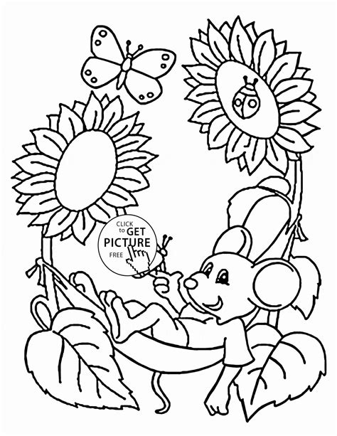 pin   summer coloring pages