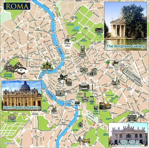 mapas detallados de roma  descargar gratis  imprimir